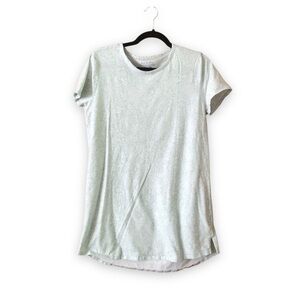 Vera Bradley Night Dress Short Sleeve Eden Paisley Mint Green Pajamas Size Small